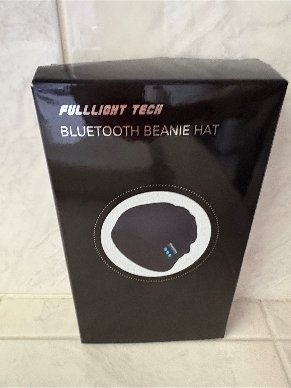 FullLight Tech Bluetooth Beanie Hat - Black